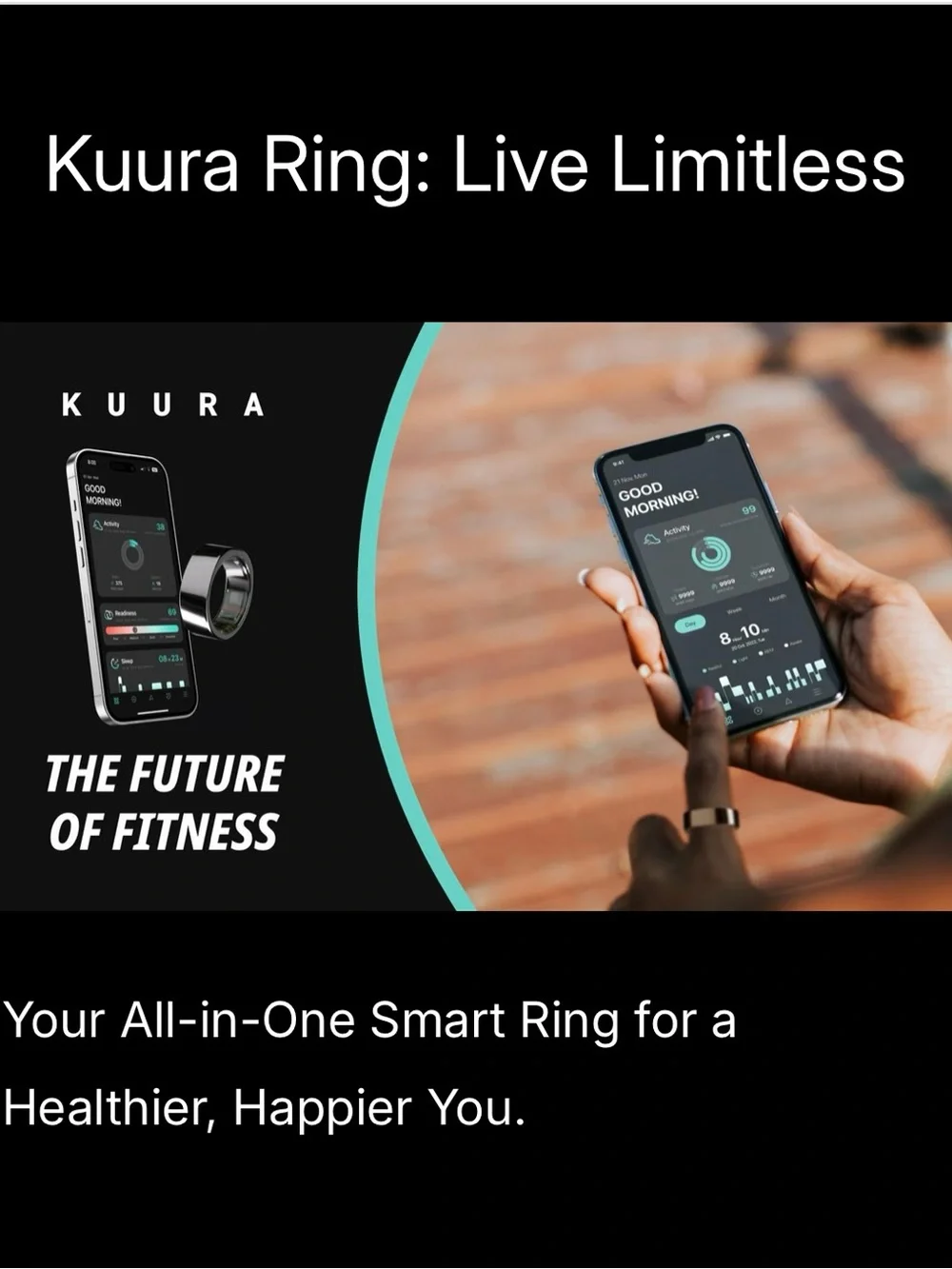 Smart Ring - Black